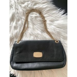 Black leather Michael Kors bag